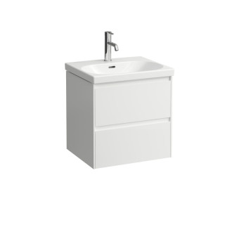 Koupelnová skříňka s umyvadlem Laufen Lua 55x56,5x46 cm bílá mat H6000802601042