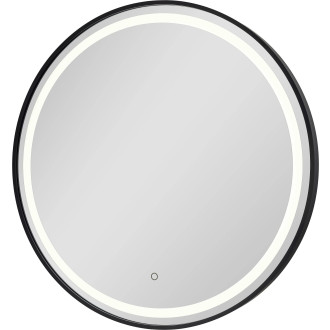 Zrcadlo s LED osvětlením TANNA BLACK
