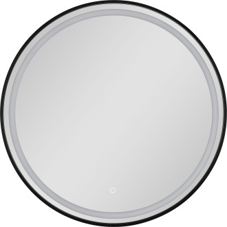 Zrcadlo s LED osvětlením TANNA BLACK