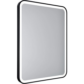 Zrcadlo s LED osvětlením BORKEN BLACK