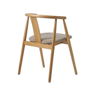 Jídelní židle Unique Furniture RELATE hnědá dřevo 49560002