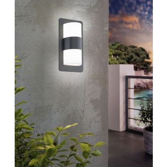 Nástěnná lampa Eglo CISTIERNA pozink antracit 98086
