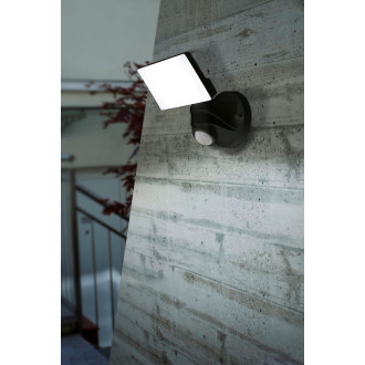 Nástěnná lampa Eglo PAGINO plast černá 98178