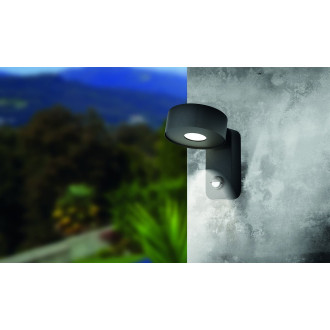 Nástěnná lampa Eglo PALOSCO pozink černá 98738
