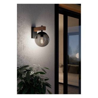 Nástěnná lampa Eglo BUFALATA ocel černá 900671