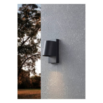 Nástěnná lampa Eglo STAGNONE hliník černá 900691