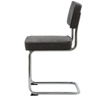 Jídelní židle Unique Furniture RUPERT černá látka 37285107