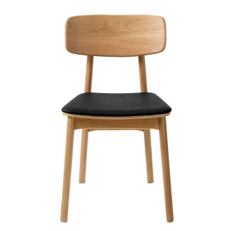 Jídelní židle Unique Furniture LIVO hnědá dřevo 38444201