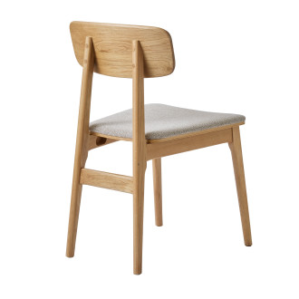 Jídelní židle Unique Furniture LIVO hnědá dřevo 38444205