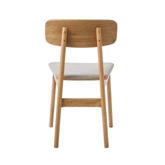 Jídelní židle Unique Furniture LIVO hnědá dřevo 38444205