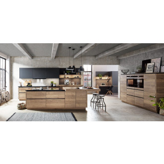 Vzorek kuchyňských dvířek Naturel Stela 402 Dub Havana imitace VZOREKSTELA402