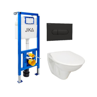 Závěsný WC set Jika Nila do lehkých stěn / předstěnový KMPLJIKASBR