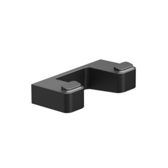 Ravak TD 100.20 Dvojháček, black X07P554