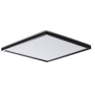 AZPO stropní LED svítidlo, 420x420mm, 22W, IP54, černá mat 61107