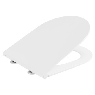 GLANZ WC sedátko, SLIM, Soft Close, Easy Take, bílá