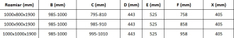 Mexen Omega 3stěnný sprchový kout, výsuvný 100x80, transp., chrom 825-100-080-01-00-3S