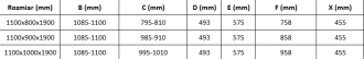 Mexen Omega 3stěnný sprchový kout, výsuvný 110x90, transp., chrom 825-110-090-01-00-3S