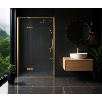 Sprchové dveře Rea Atlas 80 Brush Gold