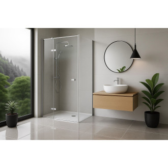 Sprchový kout Rea Atlas 120x80 Chrome