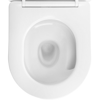 Závěsná WC mísa Rea Carlo Mini Tornado NF WHITE GOLD
