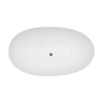 Volně stojící vana SIYA Glam - stříbrná