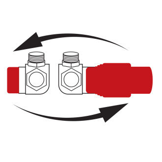 Novaservis Sada na otopné tělesa, rohová, bílá, ZTO30WH