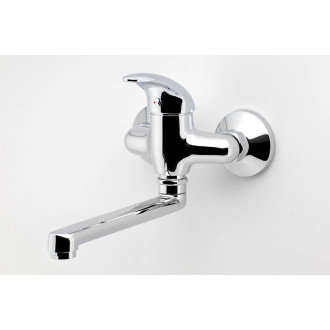 Novaservis Umyvadlová dřezová baterie 100 mm Metalia 55 chrom 55077,0