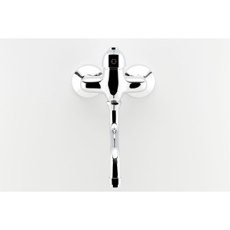 Novaservis Dřezová umyvadlová baterie 100 mm Titania Iris chrom 92074/T,0