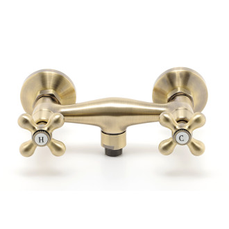 Novaservis Sprchová nástěnná baterie 150 mm bronz BAI7BR