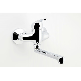 Novaservis Umyvadlová dřezová baterie 100 mm Titania Iris chrom 92077,0