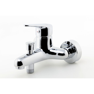 Novaservis Vanová baterie bez příslušenství 100 mm Titan IRIS New chrom 94424/1,0