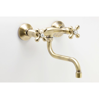 Novaservis Dřezová nástěnná baterie 150 mm bronz BAI5BR