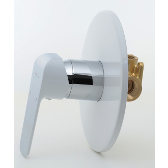 Novaservis Sprchová baterie podomítková Nobless Tina bílá/chrom 38050,1