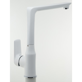 Novaservis Dřezová baterie Nobless Tina bílá/chrom 38714,1