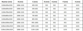 Mexen Lima skládací sprchový kout 110x80, transp., chrom + vanička 856-110-080-01-00-4010