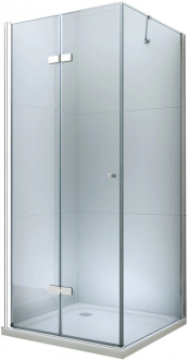 Mexen Lima skládací sprchový kout 120x70, transp., chrom + vanička 856-120-070-01-00-4010