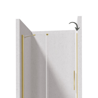 Deante MAGNETIC profil pro PRIZMA Walk-In, zlato KTJ_Z00X