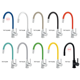 Novaservis Dřezová stojánková baterie černá 70710,5