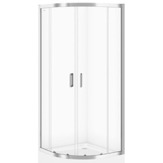 Cersanit Arteco sprchový kout čtvrtkruh transp 80x80x190 S157-001