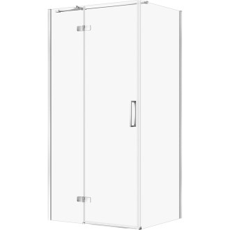 Cersanit Jota sprchový kout L chrom čiré sklo 80x100x195 S160-032