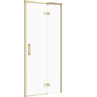 Cersanit Larga sprchové dveře P zlatá čiré sklo 80x195 S164-061