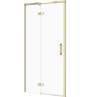 Cersanit Larga sprchové dveře L zlatá čiré sklo 90x195 S164-066