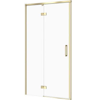Cersanit Larga sprchové dveře L zlatá čiré sklo 100x195 S164-067