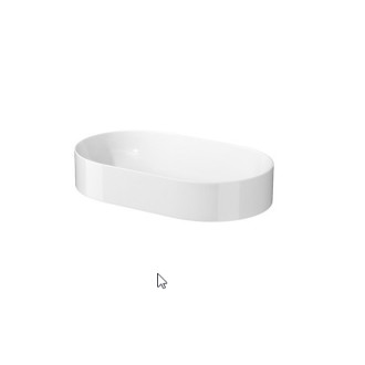 Cersanit Werta umyvadlo na desku kruhové 60 K691-002