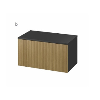 Cersanit Werta skříňka s deskou 80 antracit S1005-009