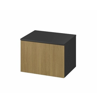 Cersanit Werta skříňka s deskou 60 antracit S1005-008