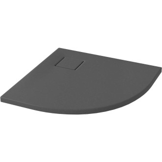 Cersanit Tako SET B452 sprchová vanička slim šedá 80x80x4 S932-159