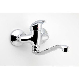 Novaservis Dřezová umyvadlová baterie 100 mm Metalia 55 chrom 55074,0