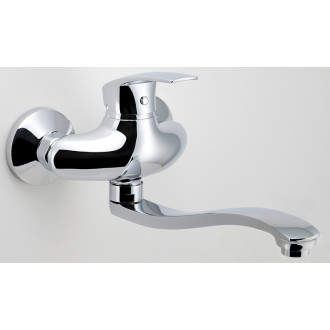 Novaservis Dřezová umyvadlová baterie 100 mm Metalia 57 chrom 57074,0