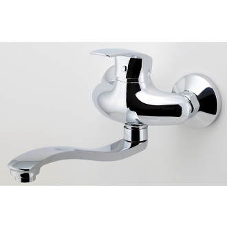 Novaservis Dřezová umyvadlová baterie 100 mm Metalia 57 chrom 57074,0